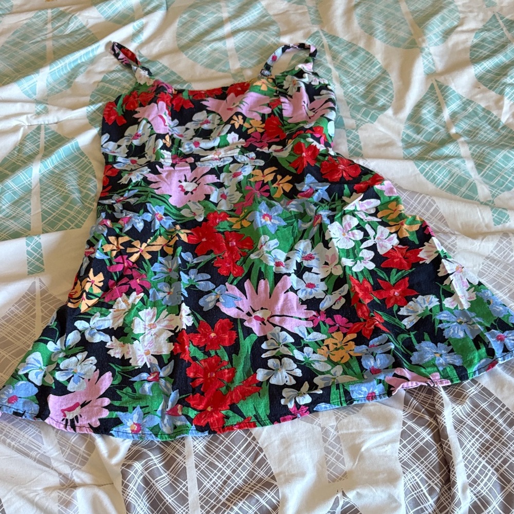 Old Navy Vibrant Floral Mini Dress